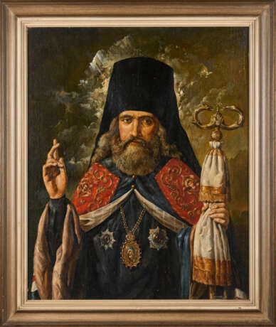 SIMAKOV, Sergey Borisovich (Симаков, Сергей Борисович) (* 1949 Moskau). "Porträt des Bischofs Agafan - фото 2