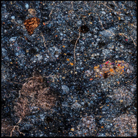 NEIL BUCKLAND COSMIC MICROSCAPE — THE LUNAR METEORITE NWA 12691 - photo 1