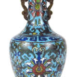 VASE, CLOISONNÉ, CHINA, 18. Jahrhundert - фото 1