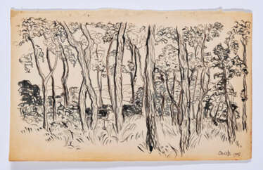Untitled (Landscape with Trees)