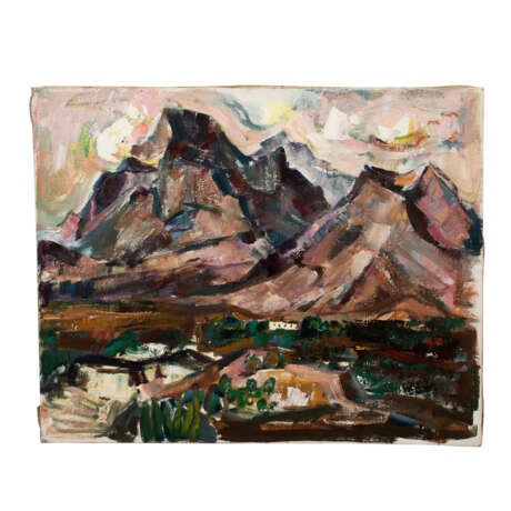 SCHOBER, PETER JAKOB (1897-1983), "Teneriffen-Landschaft", - photo 1