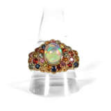 RING MIT OPAL (C.0,9CT.) UND - photo 1