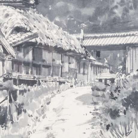 Sumi-Malerei, JAPAN, 20. Jh., - Foto 4