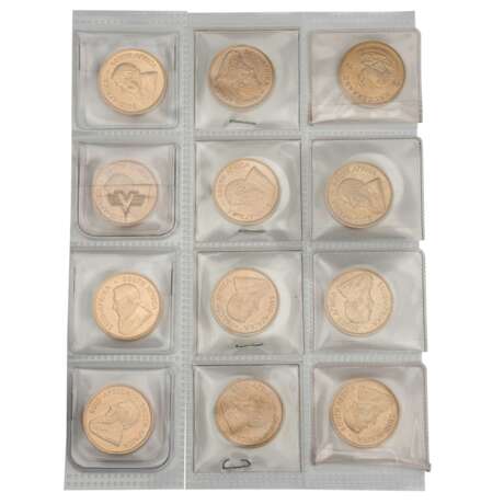 Krügerrand Toplos! Südafrika/GOLD - 12 x 1 oz. Krügerrand, - photo 1