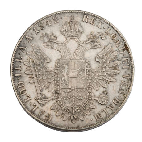 Österreich - Taler 1842/A, Ferdinand I. - фото 2