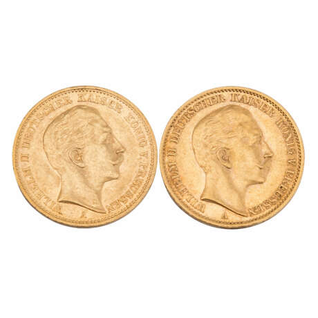 Preussen/GOLD - 2 x 20 Goldmark - photo 1