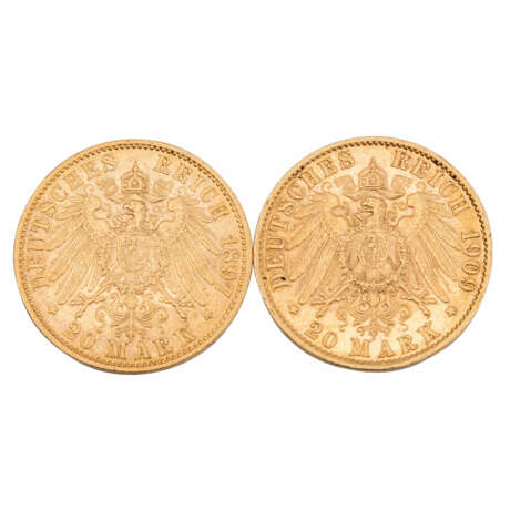 Preussen/GOLD - 2 x 20 Goldmark - фото 2