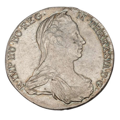 RDR - 1 Maria Theresien Taler 1780 /Nachprägung 19.Jh. !, - photo 1