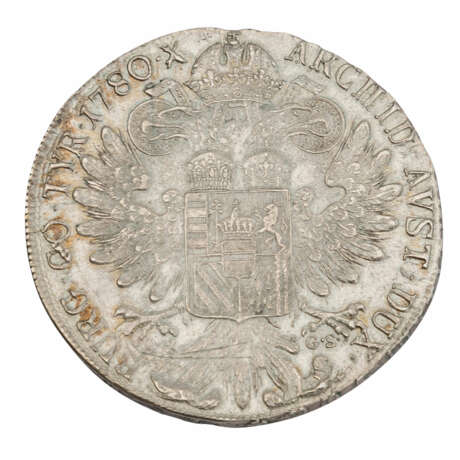 RDR - 1 Maria Theresien Taler 1780 /Nachprägung 19.Jh. !, - photo 2