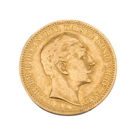 Preussen/GOLD - 20 Mark 1890 A - photo 1