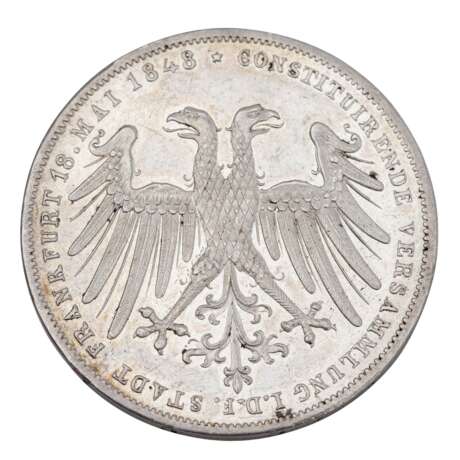 Altdeutsche Staaten / Stadt Frankfurt - Gedenk Doppelgulden 1848, - photo 1