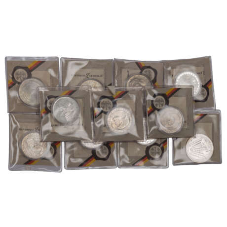 BRD Lot mit Numisblättern - photo 3