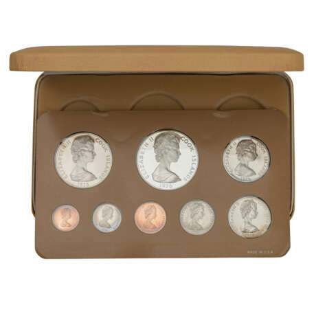 Exoten - 5 Franklin Mint Proof Sets, - фото 5