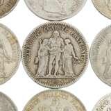 Frankreich /SILBER - 17 x 5 Francs 19. Jh. - фото 2