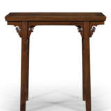 A HUANGHUALI RECESSED-LEG WINE TABLE - photo 1