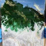 Морская волна картина № 5 Бисер Флюид арт Современное искусство Одесса 2022 г. - фото 3