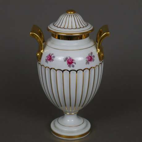 Deckelvase im Empirestil - Foto 1