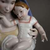 Porzellanskulptur Madonna mit Kind - Foto 7