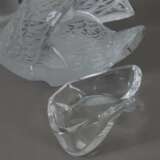 Ein Paar Kristallglas-Schwäne - photo 4