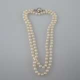 Perlenkette mit Goldschließe - Foto 2