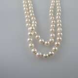 Perlenkette mit Goldschließe - Foto 3