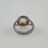 Citrin-Ring mit Diamanten - Foto 5