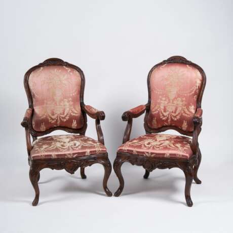 Paar barocker Armlehnstühle - photo 1