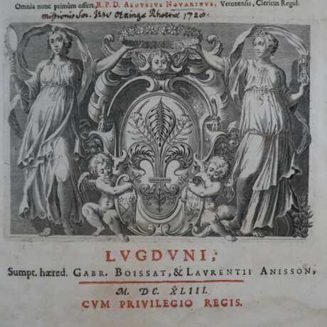 Novarini, Luigi (lat. Aloysius Novarinus/ (1594-1650), Mitglied des Theatiner-Ordens und Superior zu Verona) - Foto 3