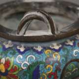 Cloisonné-Weihrauchbrenner aus Bronze - photo 5