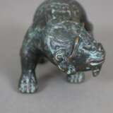 Bronzefigurine eines Fo-Hundes - Foto 3