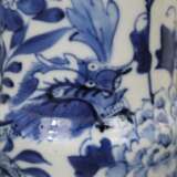 Kleine blau-weiße Vase - Foto 7