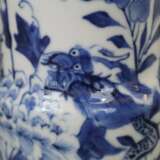 Kleine blau-weiße Vase - фото 8