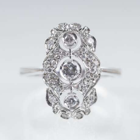Art Deco Diamant-Ring - photo 1