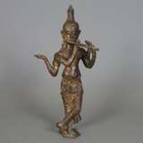 Krishnaitische Figur mit Flöte - Foto 1