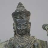 Bronzefigur einer Khmer-Gottheit - photo 3