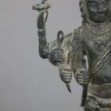 Bronzefigur einer Khmer-Gottheit - photo 4