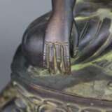 Bronzefigur des Buddha Shakyamuni - photo 9