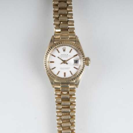 Vintage Damen-Armbanduhr 'Oyster Perpetual Datejust'. Rolex , reg. 1908 - Foto 1
