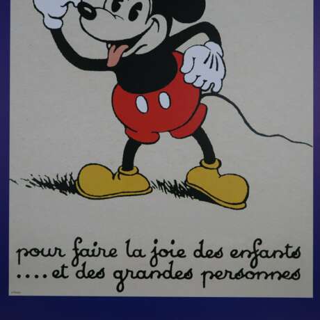 Disney-Poster mit Mickey Mouse - фото 4