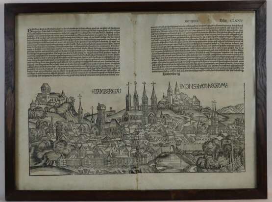 Schedel, Hartmann (1440 -Nürnberg- 1514/ deutscher Arzt, Humanist und Historiker. die sog. "Schedelsche Weltchronik" aus dem Jahr 1493 gilt als sein wichtigstes Werk) - photo 1