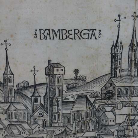 Schedel, Hartmann (1440 -Nürnberg- 1514/ deutscher Arzt, Humanist und Historiker. die sog. "Schedelsche Weltchronik" aus dem Jahr 1493 gilt als sein wichtigstes Werk) - photo 2