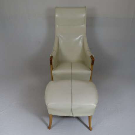 Lounge-Sessel mit Ottomane - Foto 1