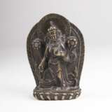 Bronze-Relief 'Stehende Tara' - Foto 1