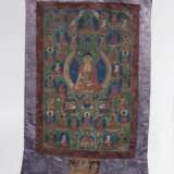 Thangka mit Darstellung der 35 Buddhas - photo 1