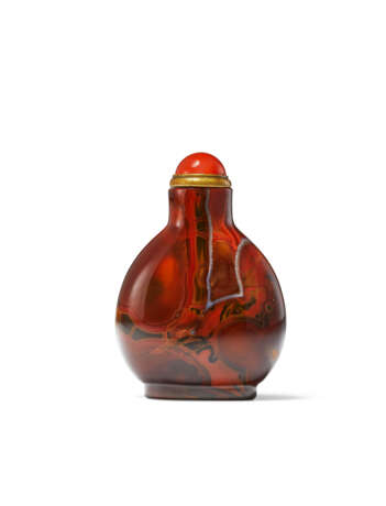 A JASPER SNUFF BOTTLE - Foto 2