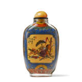 AN INSIDE-PAINTED GLASS SNUFF BOTTLE - photo 2