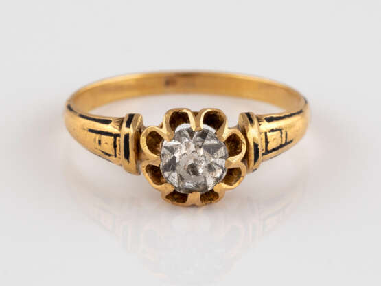 RING MIT EMAILLE - photo 1