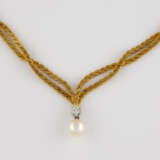 PERL-COLLIER MIT BRILLANT - photo 1