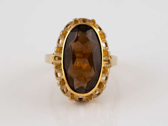 RAUCHQUARZ-RING - photo 1