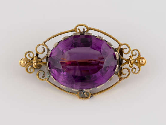 AMETHYST-BROSCHE - photo 1